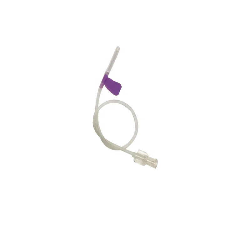 
Scalp Vein Set 21g 22g 23g 24g 27g Butterfly Needle with Luer Lock Connector 