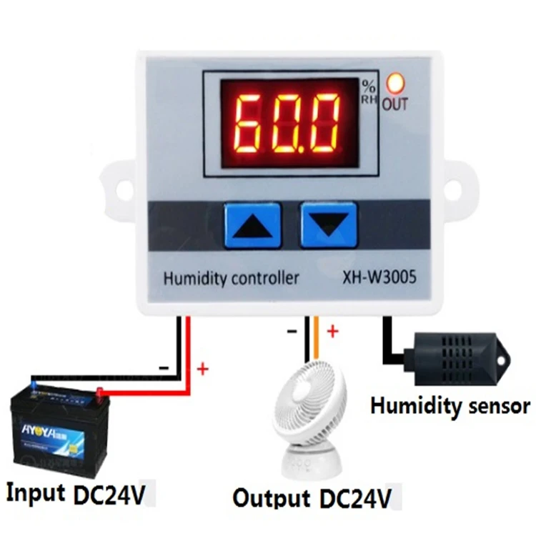 12V 220V цифровой регулятор температуры на светодиодах повышенной 10A переключателем управления термостатом зонд