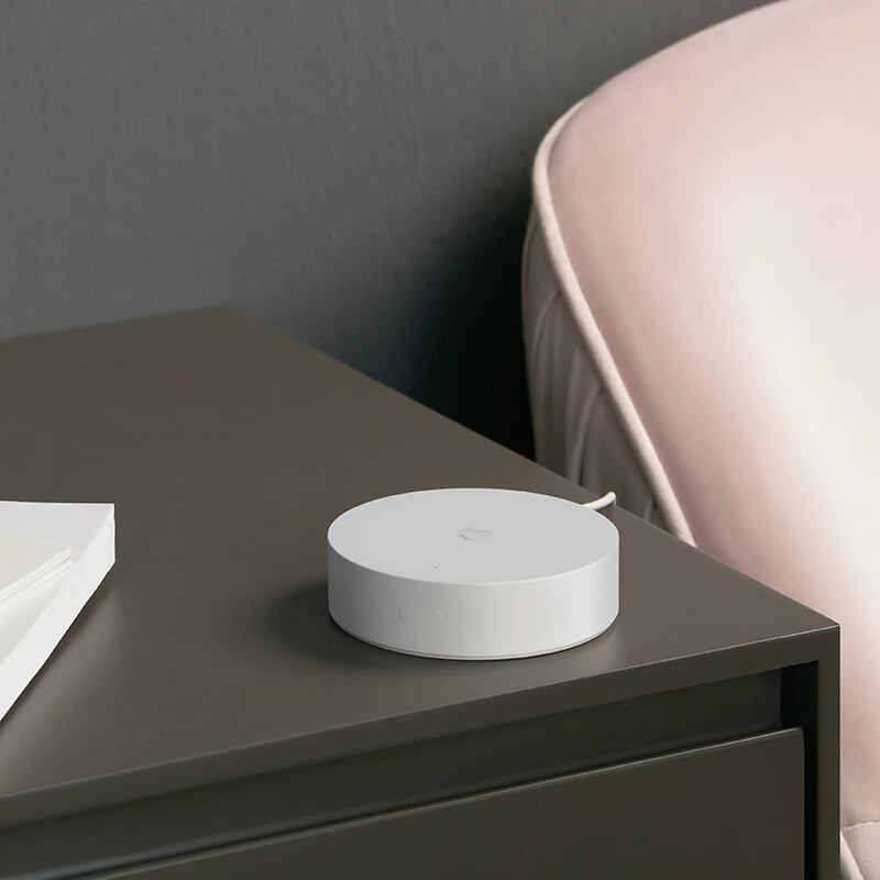 Шлюз Xiaomi Mijia Smart Multi-Mode ZNDMWG03LM 2 4 ГГц Wi-Fi Zigbee3.0 BT 5 0 сетчатый концентратор Голосовое управление через