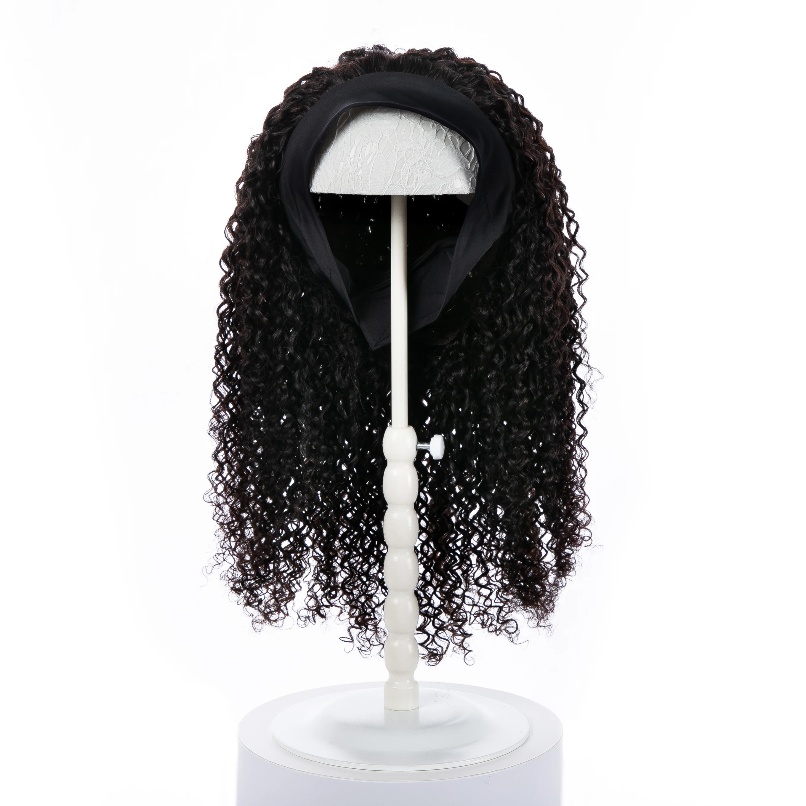 Оптовая продажа, держатель для головы, подставка для парика, штатив для головы манекена черного цвета для изготовления париков