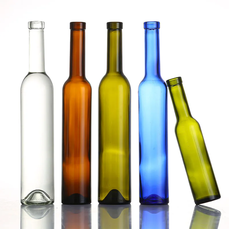 Matte multi color large capacity red wine glass bottle