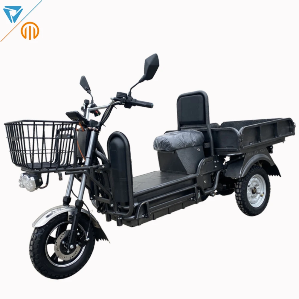 VIMODE CKD/SKD Tricycle Electric Cargo Motorcycle 1500W Fast Heavy Duty King Electric Vehicle For Man