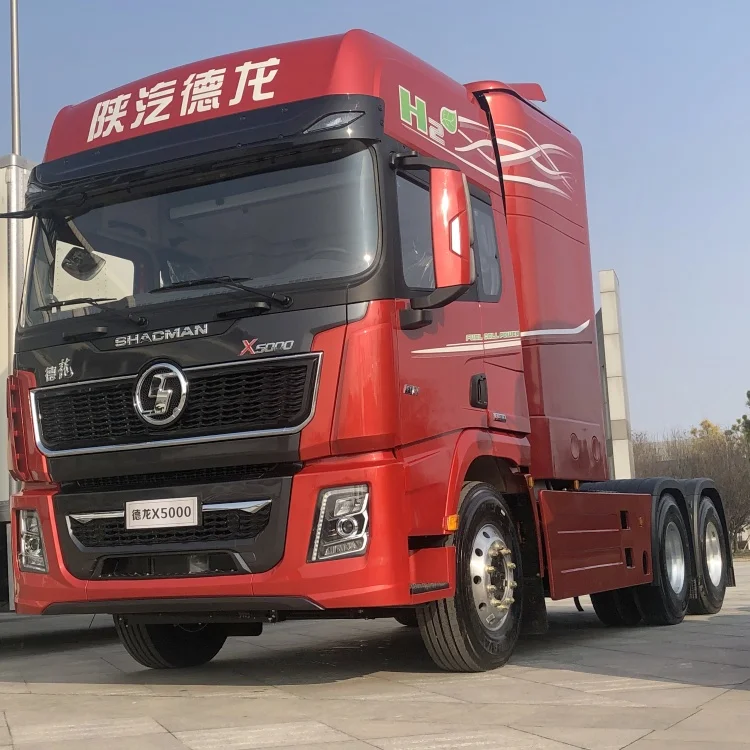 Высокопроизводительный дизельный двигатель CNG Shacman Delong X5000 6*4 б/у грузовик тягач евро 6 Горячая Акция