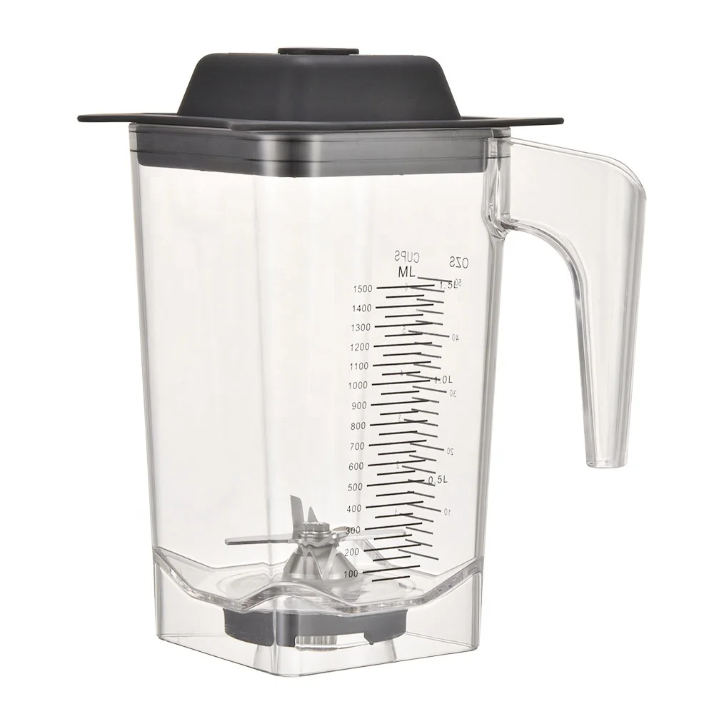 Ideamay High Quality 1.5L Commercial Blender Plastic Jar Jug Pitcher for Jtc Replacement
