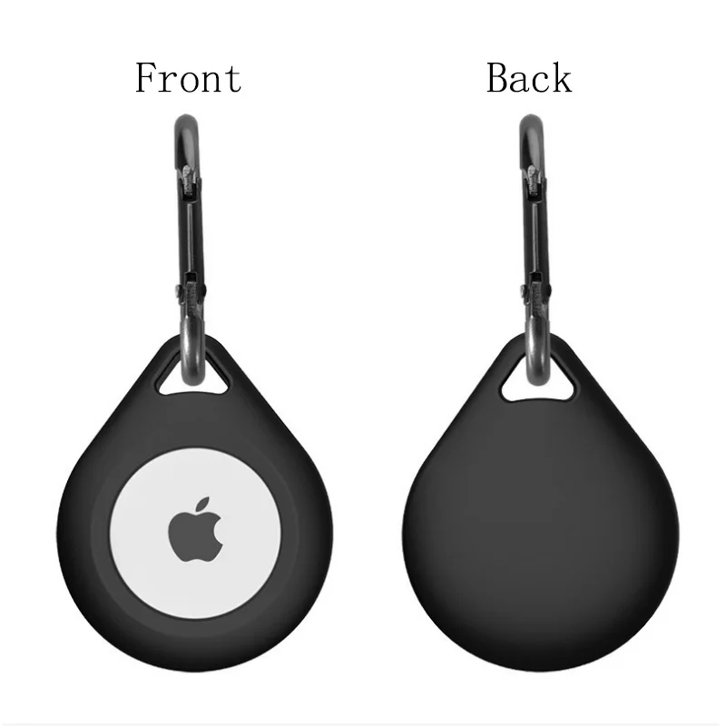  Для apple air tag cas аксессуары брелок для ключей airtag oubo кольцевой чехол силиконовый защитный рукав собачий