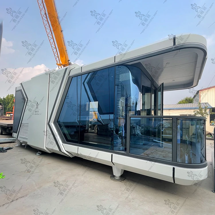 Сборные дома/домашние дома на 40 футов роскошный дом/современный контейнерный дом с гаражом