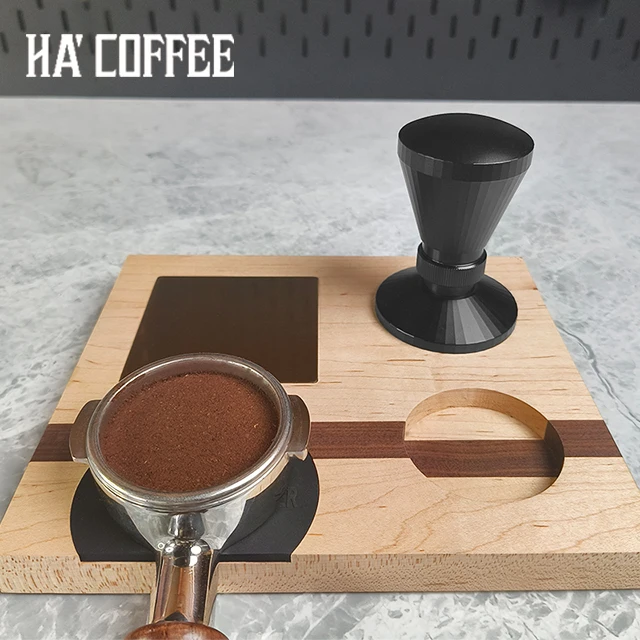 Barista Tools Elastic Stainless Steel Coffee Tamper Calibrated Espresso Coffee Distributor Coffee Accessories Spring Load Tamper