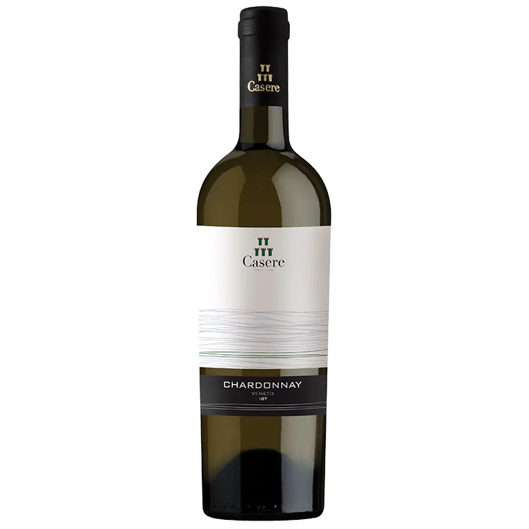 Chardonnay Doc Venice - Casere Veneto 12% Doc Bottle 2019 Chardonnay Still Italian White Table Wine Made In Italy Dry White Wine