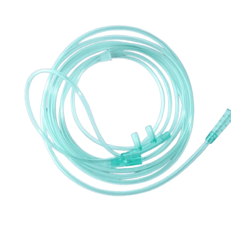 Reusable Medical Hydrogen Oxygen Tube Oxygen Nasal Cannula Tube O2 H2 Breathing Silicone Nasal Oxygen Tube Without Water Trap