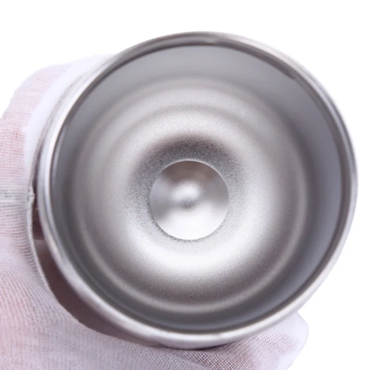 baby powder bottle double wall stainless steel vacuum insulated thermal baby feeding bottle with handle nipple for babies