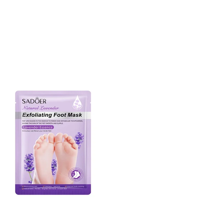 Scrub Exfoliating Foot Socks Pedicure Anti Crack Heel Dead Skin Remove Feet Peeling Aloe Vera Foot Mask