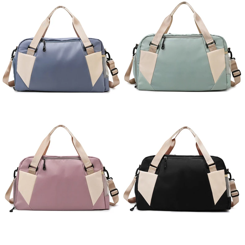 Custom Waterproof Oxford Travelling Duffle Bag With Logo Men Womens Wholesale Overnight Tote Travel Bag