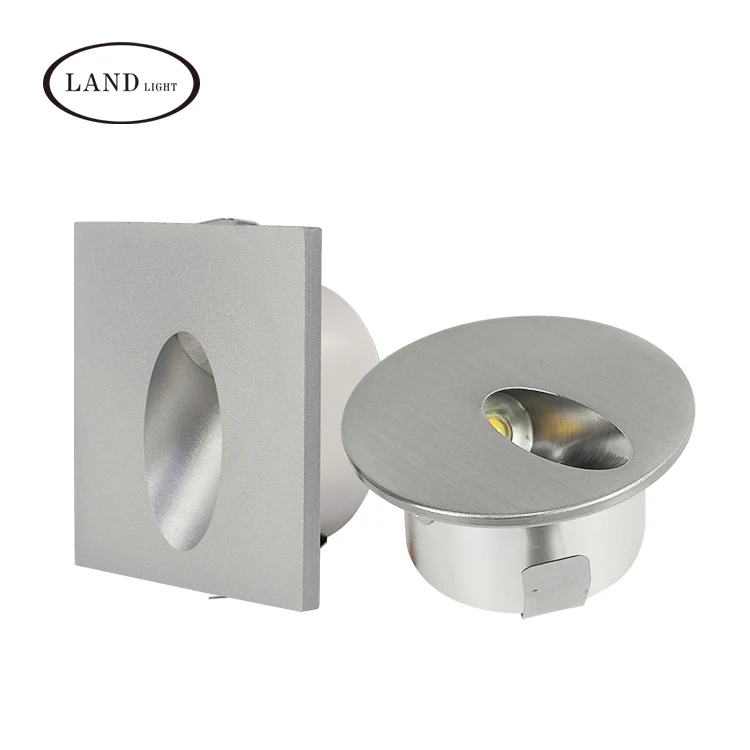 Cob Recessed Switch Mini Underground Lighting Black Finish Stair Case Light