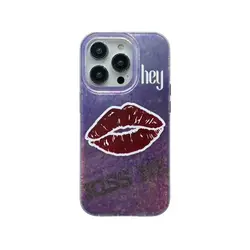Free samples Big red lip Mouth KissIMD mobile phone case For iphone 14 Plus 13 12 pro xs max