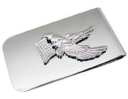 Best Money Clip Ever Metal Stainless Steel with Customized Logo Portable Opp Bag Folk Art Business Gift Mascot Engraving 1 Color