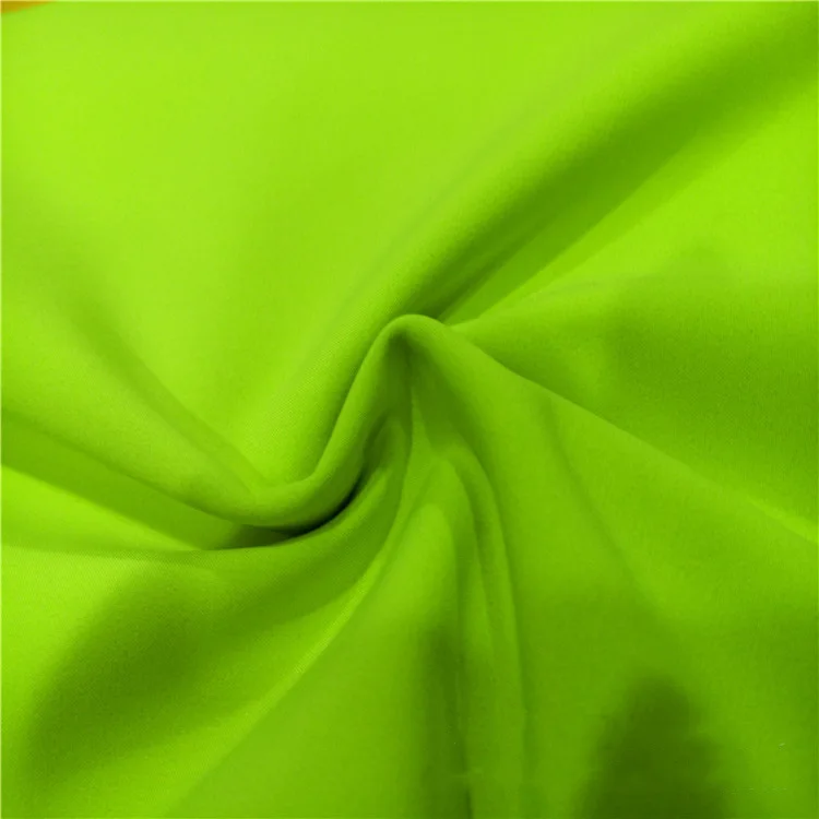 100% полиэстер неоновый зеленый флис ткань для одежды занавеска экран имитация анимированного телефона