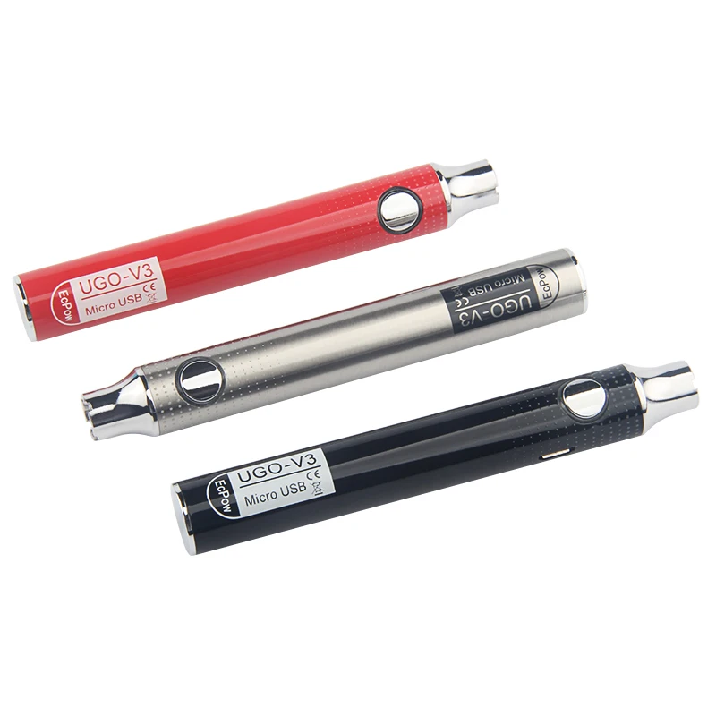 Hot Sale UGO V3 Vape Pen Battery 650mAh Preheat Variable Voltage USB Passthrough