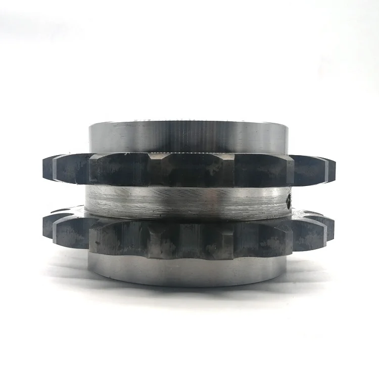 Customized standard duplex steel link ball chain scs sprocket 10B-2-17Z with good service