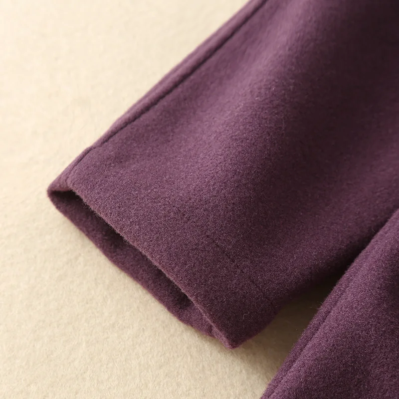 6386 Fall Winter Korean Baby Girl Cardigan Jackets Double-breasted Coat + Hat 2pcs Lapel Kids Plaid Outerwear Wool Warm Overcoat