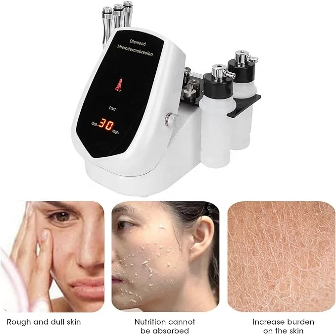 Portable hydra crystal peeling microdermabrasion machine skin cleaning  Facial Deep Peeling Device diamond Dermabrasion machine