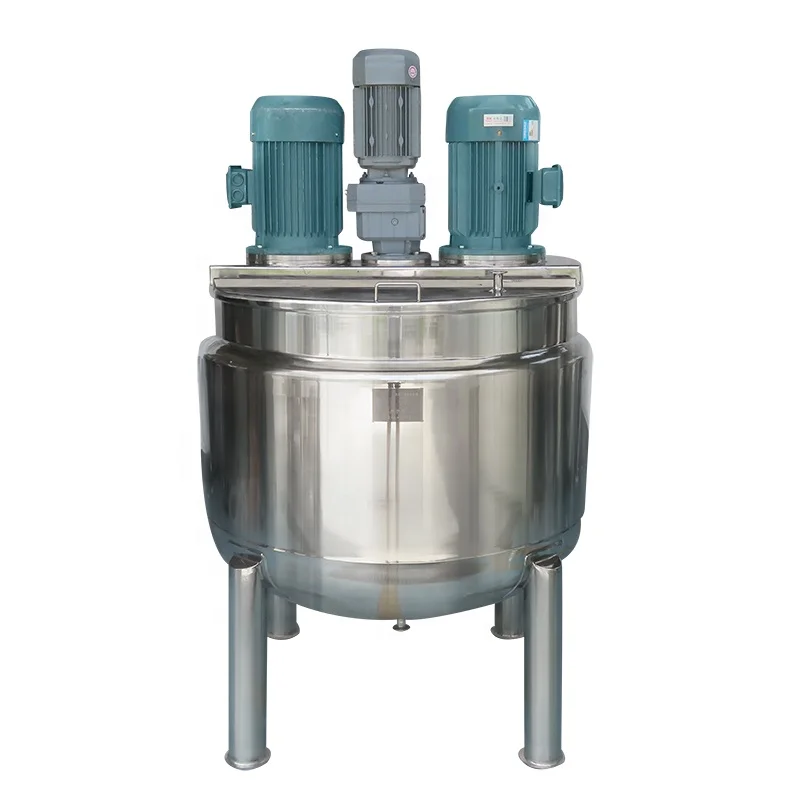Good price vacuum dispersion stirring tank high shear emulsification tank alcohol blender mixer
