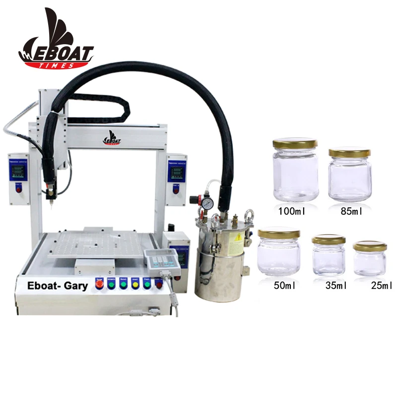 Temperature control system 10ml bottle filling machine high speed F1 small glass bottle filling machine