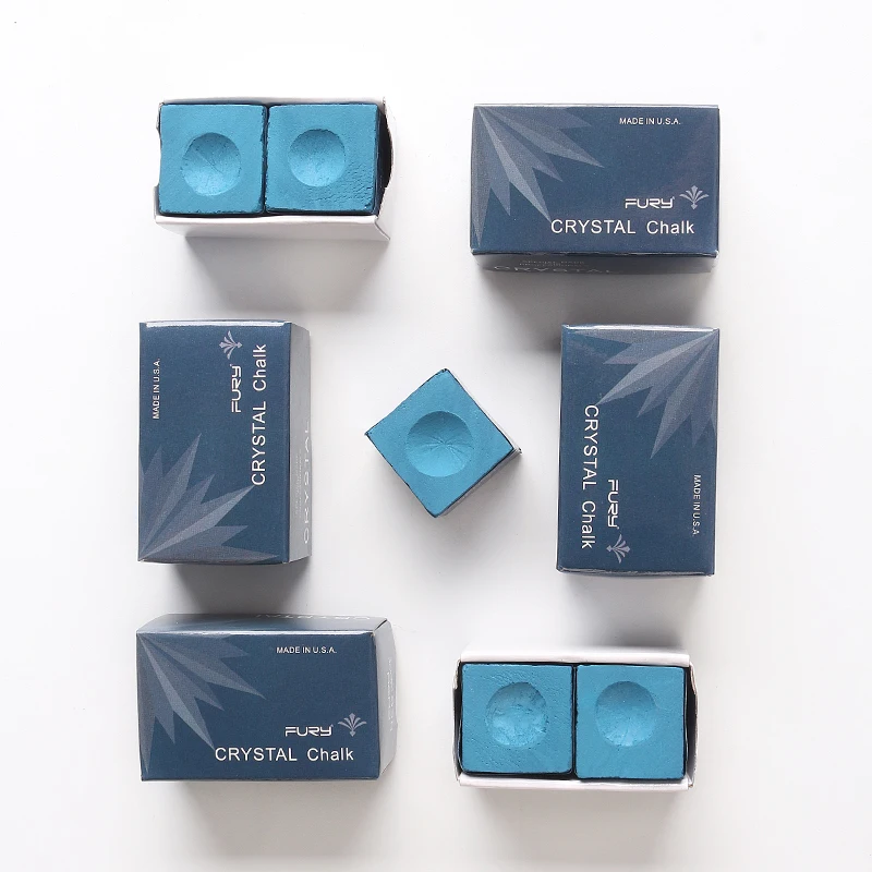 wholesale high quality billiard accessories comfortable and smooth Fury Crystal snooker chalk pool cue chalk