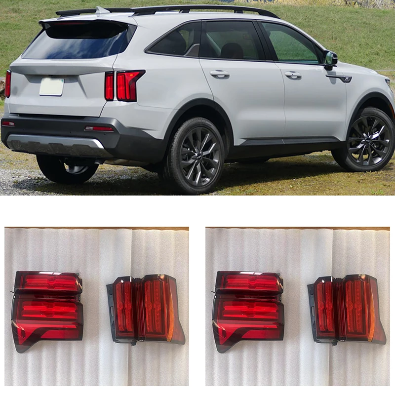 For Kia sorento 2020 2021 2022 2023 led tail lights tail lamp