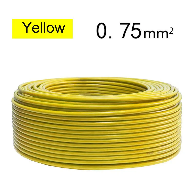 Electronic cable 16/18/20AWG Copper wire BVR 0.5-16mm2 house wiring electrical cable PVC wire