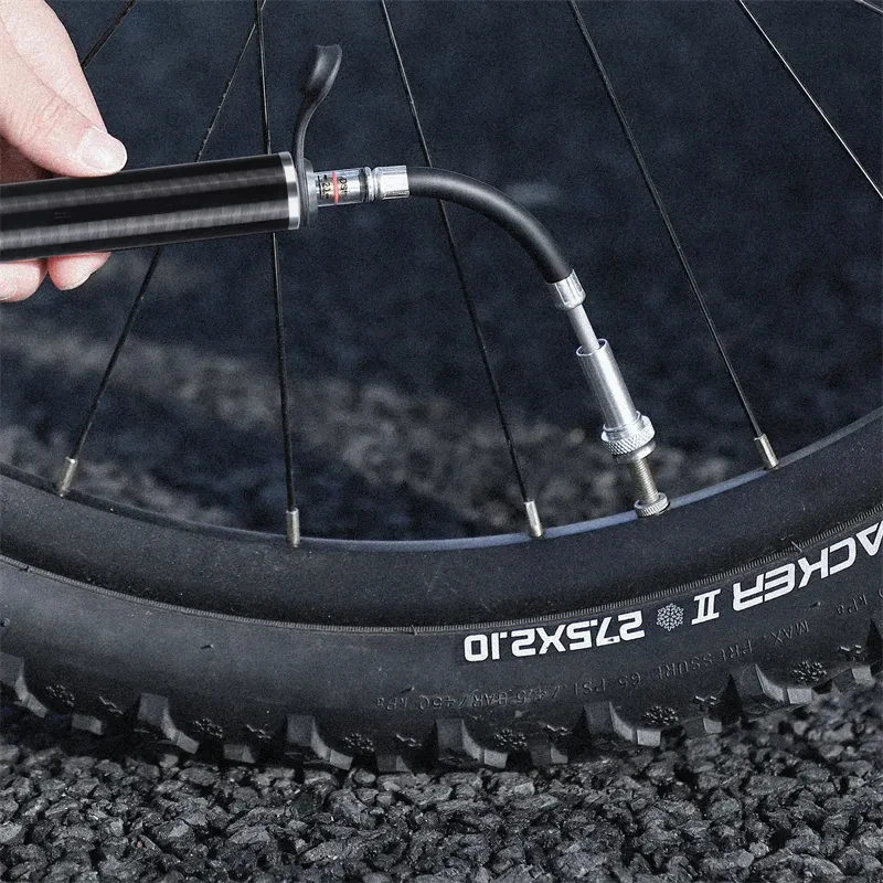 Hand Pump Bicycle  Portable Bike Pump Pressure Gauge Cycling Accessories Bicycle Pump Bicycle Air