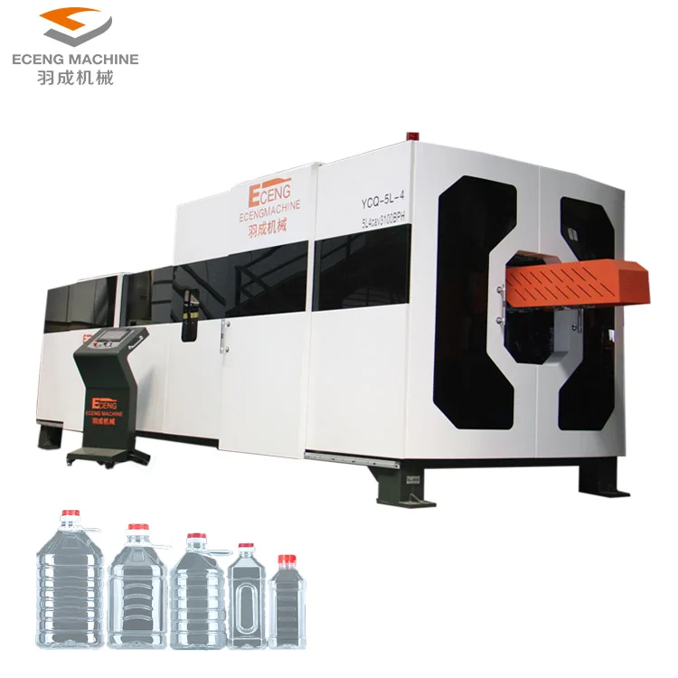Automatic 5 gallon 20L Plastic Bottle Making Machine / PET Bottle Blowing Equipment