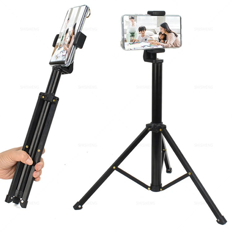 SHI SHENG New 3 in 1 Mini Telescopic Foldable Selfie Stick Tripod for Phone Monopod iPhone Huawei Samsung