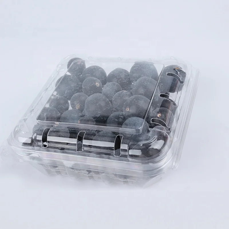 Таможенной очистки pet Грейферный пищевого пластика с голубикой с эффектом изготовленный на заказ упаковывать коробки