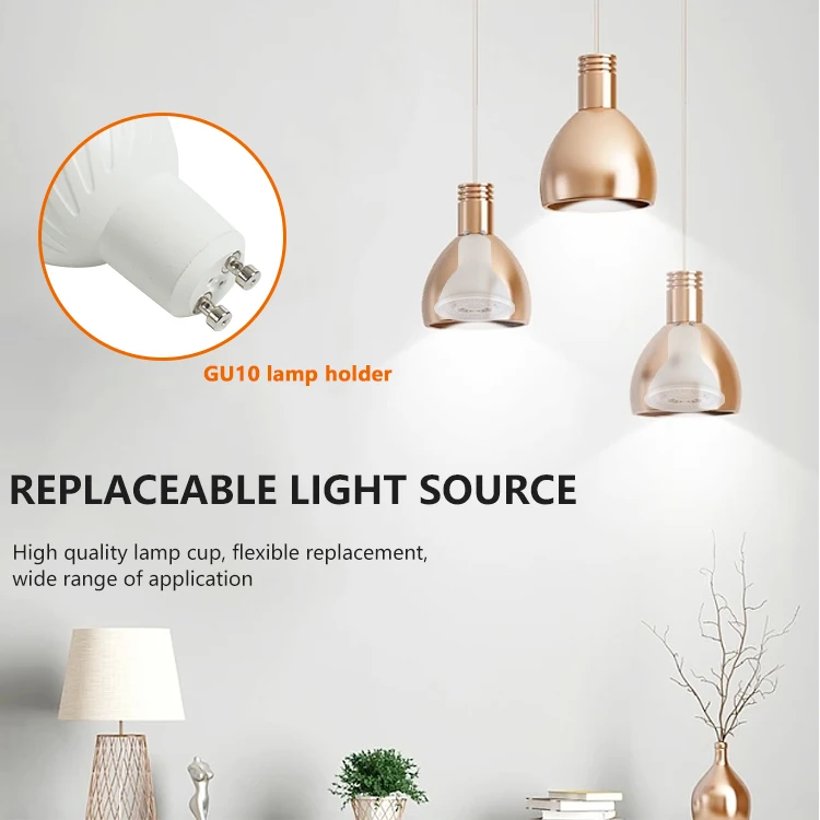 New Product Indoor Lighting High Penetration Anti-Glare Lampshade SMD 5w GU10 E16 Led Bulb Light Cup