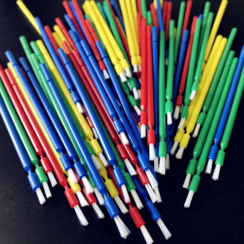 Ouwen Wholesale Consumable Dental Supply Disposable Dental Micro Applicator Microbrushing