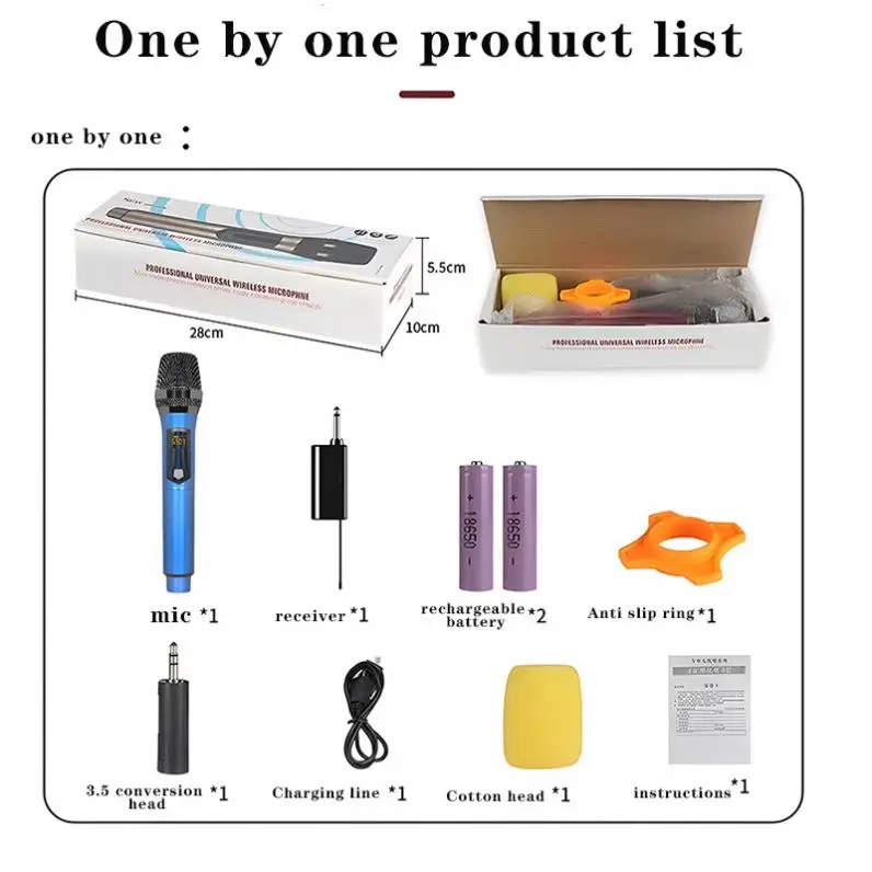 LEIMIC Factory Direct Vhf Wireless Head Microphone