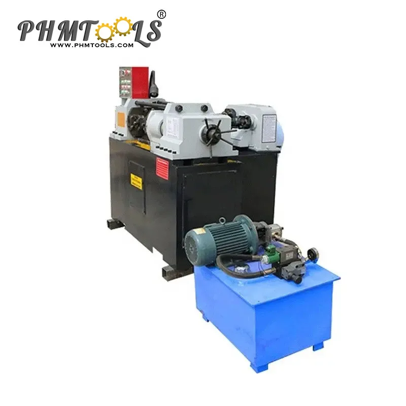 Automatic High Speed Anchor Bolt, Tie Rod Thread Rolling Machine Hydraulic Thread Rolling Machine