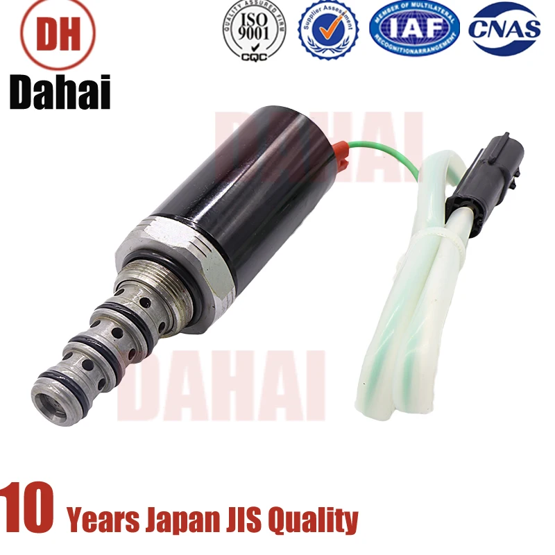 Japan DAHAI Solenoid Valve  KDRDE5K-20  30C12A-101 for Kobelco SK200-2 Excavator spare parts