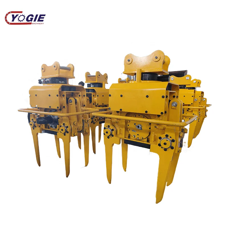 Factory custom high quality Q235 Carbon steel welding Automated tamping stones equipment tamper attachment