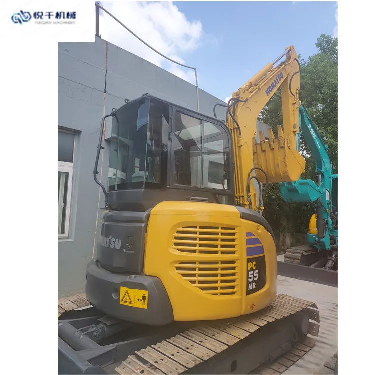 used mini crawler excavator komatsupc55 5 ton hydraulic excavators in low price and good condition hot sale