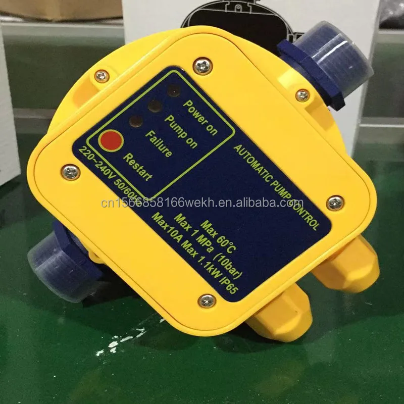 Water Pump Controller 110V 10A 1.1KW 1MPa Automatic Water Pump Pressure Switch Electric  Controller for pump africa