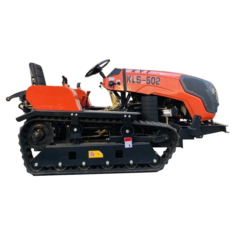Китайская многофункциональная резиновая гусеничная лента 50hp 60hp 80hp сельскохозяйственный маленький Гусеничный мини-трактор на продажу по