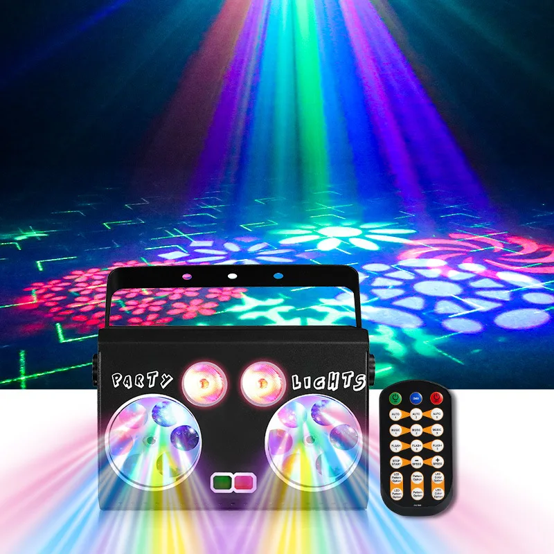 OEM/ODM китайская фабрика поставка сценический свет новый дизайн DIY DJ Disco Party Light RGBIC атмосфера музыкальное лазерное сценическое освещение