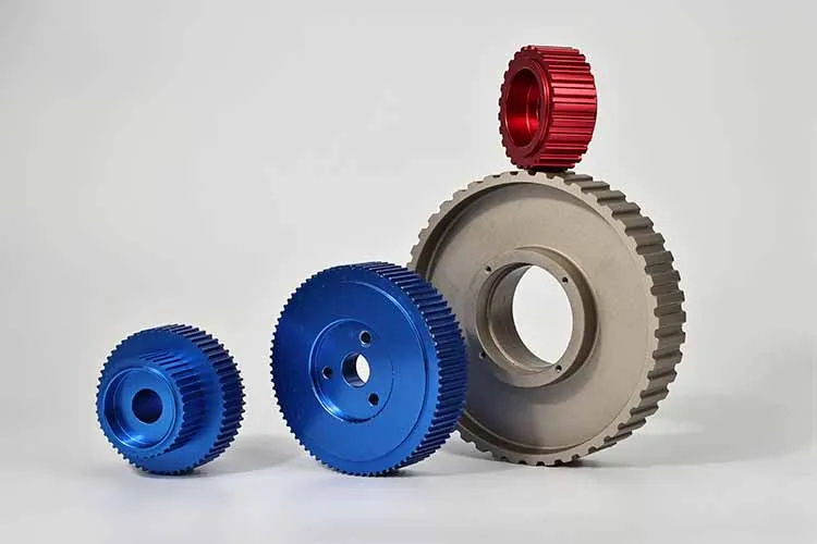 H,XH,L,XL,HTD,STD 3M,5M,8M,14M,T2.5,T5,T10,AT5,AT10,AT20 High Precision Timing Belt Pulley With Flange