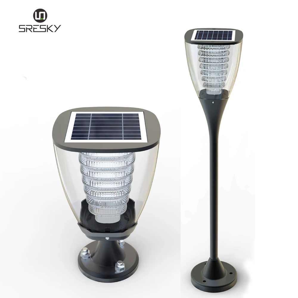 Outdoor Park Lighting Standing Solar Led Garden Lamp