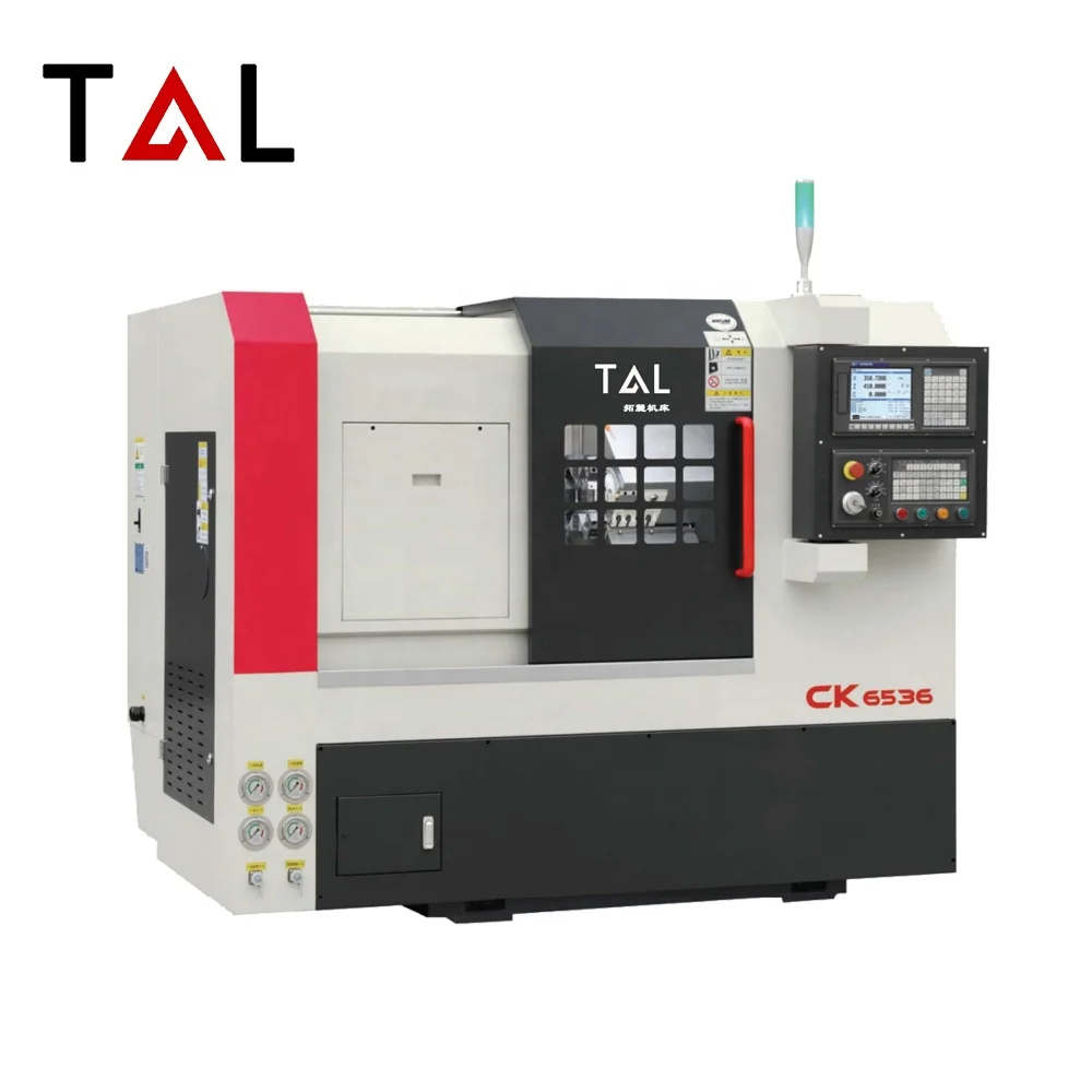 T&L Brand CK6536 Series Mini CNC Lathe Machine with FANUC system