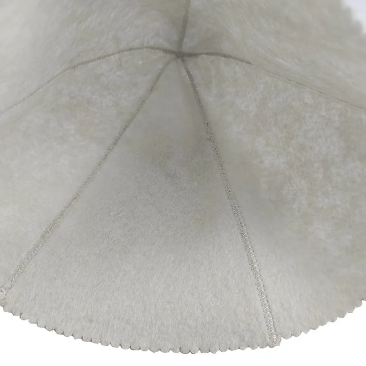 Russians Men Woman Wool Felt Sauna Hat Cap for Russian Banya Sauna Hut