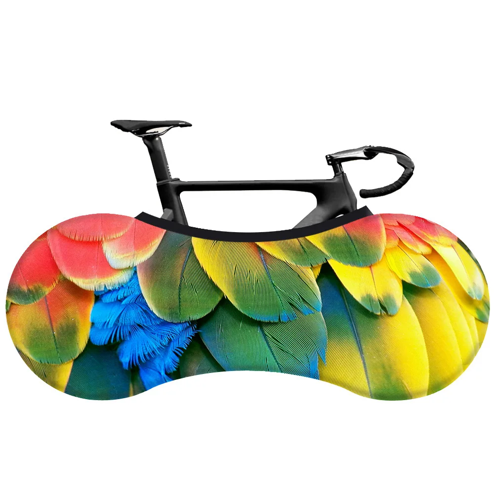 Bicycle Bike Cover Peacock for Indoor Storage Keeps Floors and Walls Dirt-Free Fits 99% of All Adult Bicycles