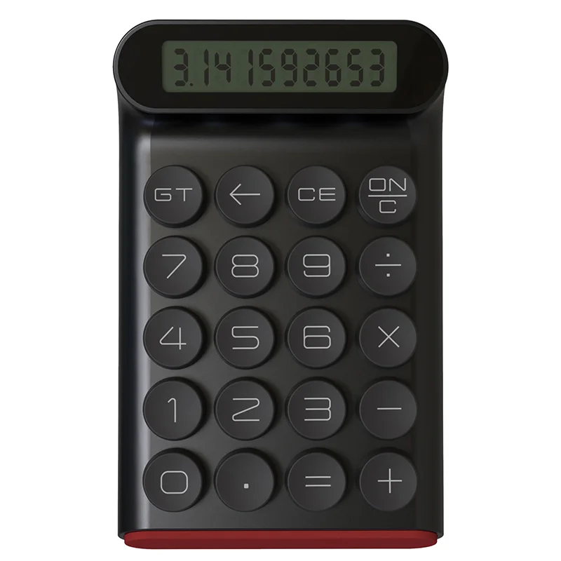 2021 new Office Mechanical Blue Switches Digital Calculator with 10 numbers
