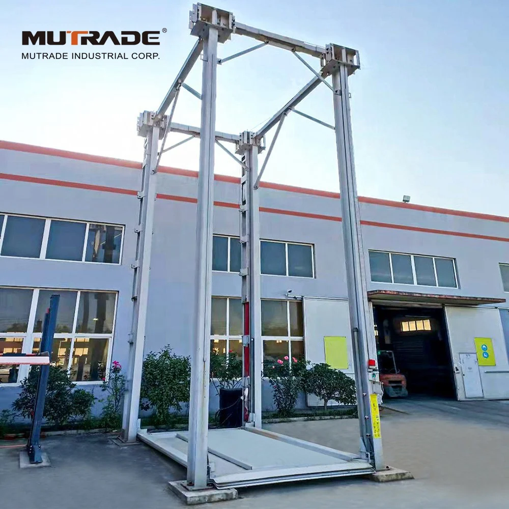Hydraulic vertical Car Stacker parking system 3 Level car storage lift vehicle Parking Lift
